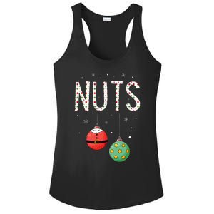 Chest Nuts Matching Funny Christmas Couples Chestnuts Nuts Ladies PosiCharge Competitor Racerback Tank