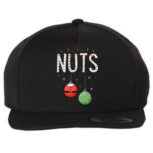 Chest Nuts Matching Funny Christmas Couples Chestnuts Nuts Wool Snapback Cap