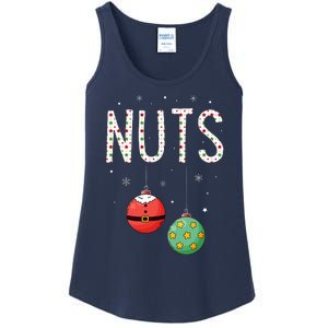 Chest Nuts Matching Funny Christmas Couples Chestnuts Nuts Ladies Essential Tank