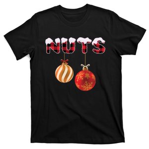 chest nuts matching chestnuts funny christmas couples nuts T-Shirt