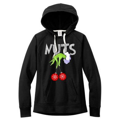 Chest Nuts Matching Chestnuts Xmas Christmas Couples Women's Fleece Hoodie