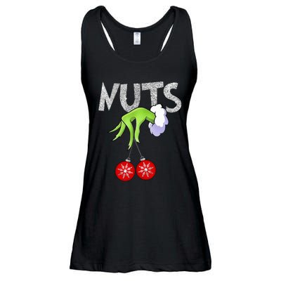 Chest Nuts Matching Chestnuts Xmas Christmas Couples Ladies Essential Flowy Tank