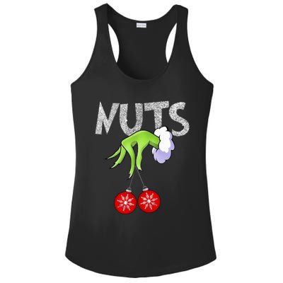 Chest Nuts Matching Chestnuts Xmas Christmas Couples Ladies PosiCharge Competitor Racerback Tank