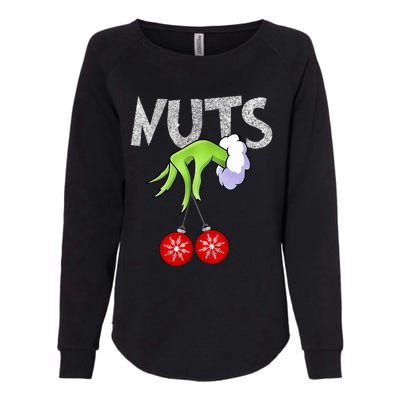 Chest Nuts Matching Chestnuts Xmas Christmas Couples Womens California Wash Sweatshirt