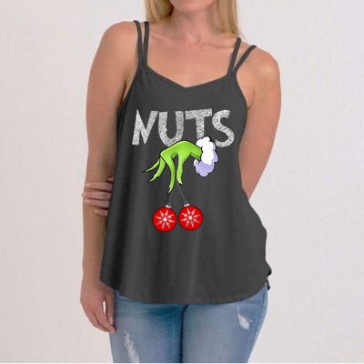 Chest Nuts Matching Chestnuts Xmas Christmas Couples Women's Strappy Tank