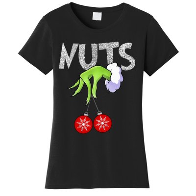 Chest Nuts Matching Chestnuts Xmas Christmas Couples Women's T-Shirt