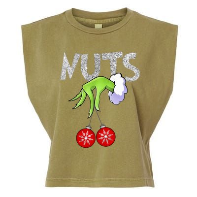 Chest Nuts Matching Chestnuts Xmas Christmas Couples Garment-Dyed Women's Muscle Tee