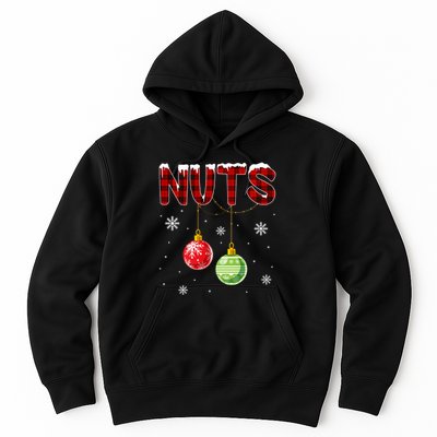 Chest Nuts Matching Chestnuts Funny Christmas Couples Nuts Hoodie