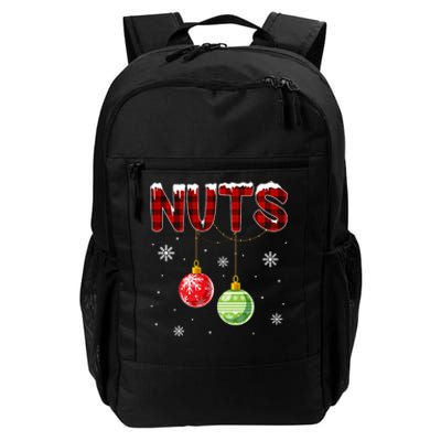 Chest Nuts Matching Chestnuts Funny Christmas Couples Nuts Daily Commute Backpack