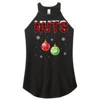 Chest Nuts Matching Chestnuts Funny Christmas Couples Nuts Women's Perfect Tri Rocker Tank