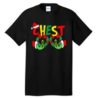 Chest Nuts Matching Chestnuts Funny Christmas Couples Nuts Tall T-Shirt