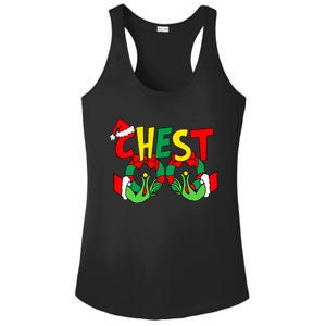 Chest Nuts Matching Chestnuts Funny Christmas Couples Nuts Ladies PosiCharge Competitor Racerback Tank