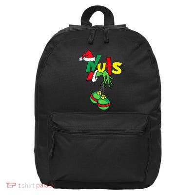 Chest Nuts Matching Chestnuts Funny Christmas Couples Nuts 16 in Basic Backpack