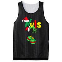 Chest Nuts Matching Chestnuts Funny Christmas Couples Nuts Mesh Reversible Basketball Jersey Tank