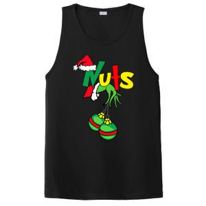 Chest Nuts Matching Chestnuts Funny Christmas Couples Nuts PosiCharge Competitor Tank