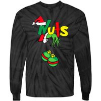 Chest Nuts Matching Chestnuts Funny Christmas Couples Nuts Tie-Dye Long Sleeve Shirt