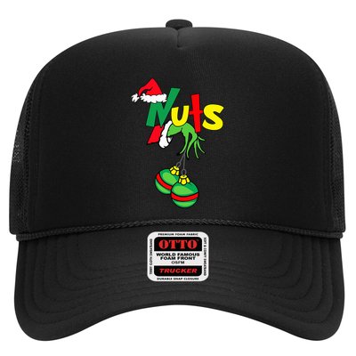Chest Nuts Matching Chestnuts Funny Christmas Couples Nuts Trucker Hat