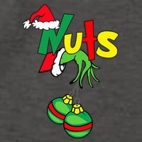 Chest Nuts Matching Chestnuts Funny Christmas Couples Nuts Vector Backpack