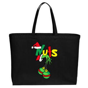 Chest Nuts Matching Chestnuts Funny Christmas Couples Nuts Cotton Canvas Jumbo Tote