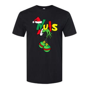 Chest Nuts Matching Chestnuts Funny Christmas Couples Nuts Softstyle CVC T-Shirt