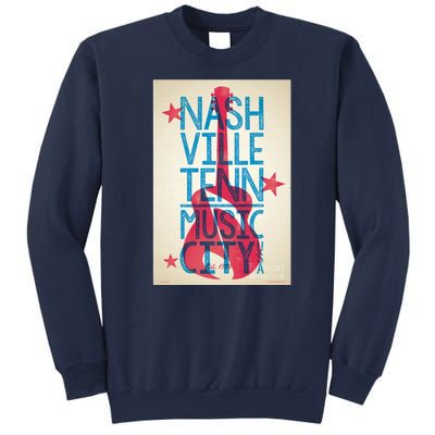 Cool Nashville Music City Sweatshirt