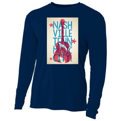 Cool Nashville Music City Cooling Performance Long Sleeve Crew