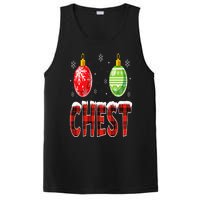 Chest Nuts Matching Chestnuts Funny Christmas Couples Chest PosiCharge Competitor Tank