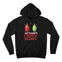 Chest Nuts Matching Chestnuts Funny Christmas Couples Chest Tall Hoodie