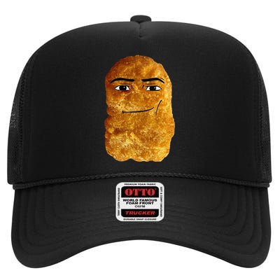 Chicken Nugget Meme High Crown Mesh Back Trucker Hat