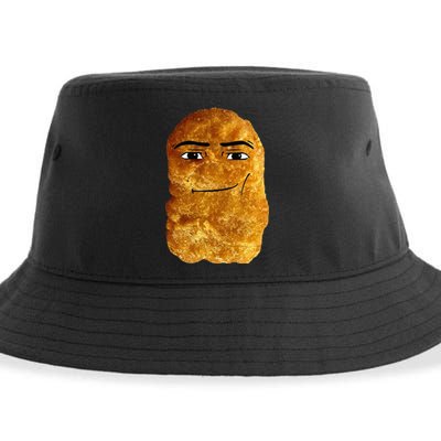 Chicken Nugget Meme Sustainable Bucket Hat