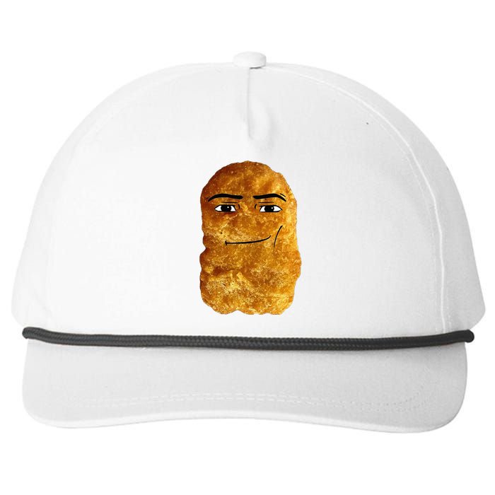 Chicken Nugget Meme Snapback Five-Panel Rope Hat