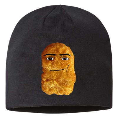 Chicken Nugget Meme Sustainable Beanie