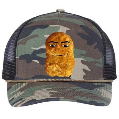 Chicken Nugget Meme Retro Rope Trucker Hat Cap