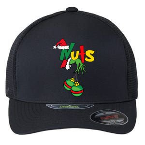 Chest Nuts Matching Chestnuts Funny Christmas Couples Nuts Flexfit Unipanel Trucker Cap