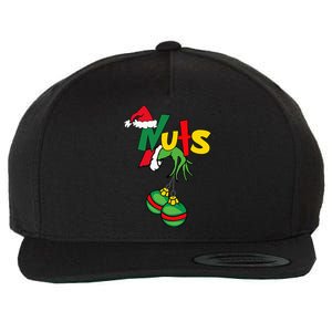 Chest Nuts Matching Chestnuts Funny Christmas Couples Nuts Wool Snapback Cap