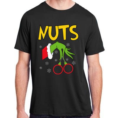 Chest Nuts Matching Chestnuts Funny Christmas Couples Nuts Adult ChromaSoft Performance T-Shirt