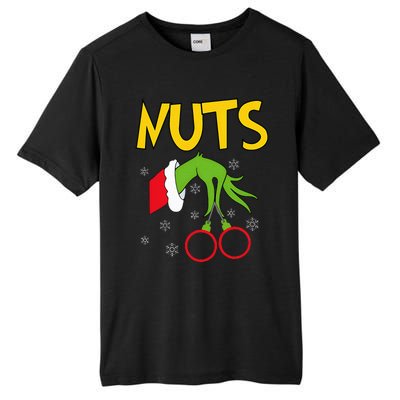 Chest Nuts Matching Chestnuts Funny Christmas Couples Nuts Tall Fusion ChromaSoft Performance T-Shirt