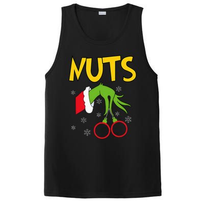 Chest Nuts Matching Chestnuts Funny Christmas Couples Nuts PosiCharge Competitor Tank