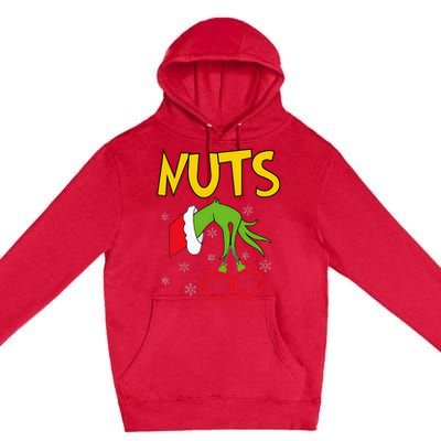 Chest Nuts Matching Chestnuts Funny Christmas Couples Nuts Premium Pullover Hoodie