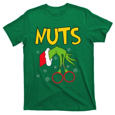 Chest Nuts Matching Chestnuts Funny Christmas Couples Nuts T-Shirt