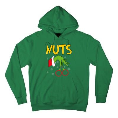 Chest Nuts Matching Chestnuts Funny Christmas Couples Nuts Tall Hoodie