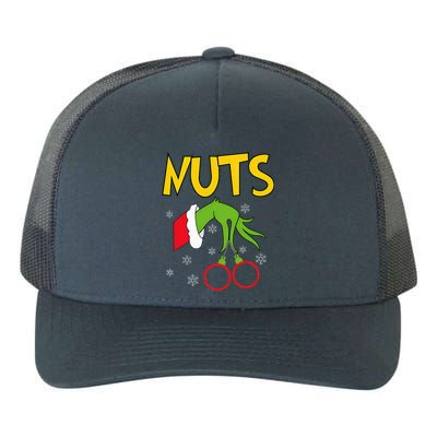 Chest Nuts Matching Chestnuts Funny Christmas Couples Nuts Yupoong Adult 5-Panel Trucker Hat