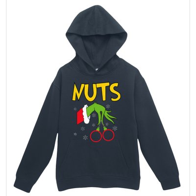 Chest Nuts Matching Chestnuts Funny Christmas Couples Nuts Urban Pullover Hoodie