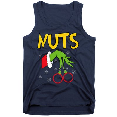 Chest Nuts Matching Chestnuts Funny Christmas Couples Nuts Tank Top