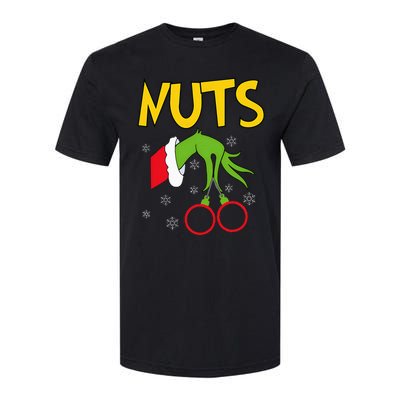 Chest Nuts Matching Chestnuts Funny Christmas Couples Nuts Softstyle CVC T-Shirt