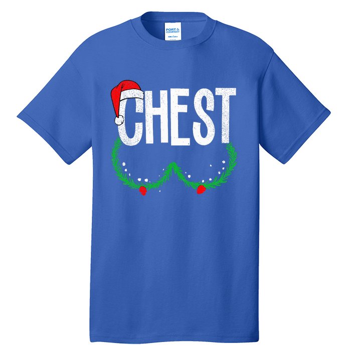 Chest Nuts Matching Chestnuts Funny Christmas Couples Tall T-Shirt