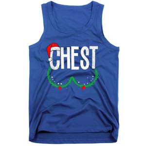 Chest Nuts Matching Chestnuts Funny Christmas Couples Tank Top