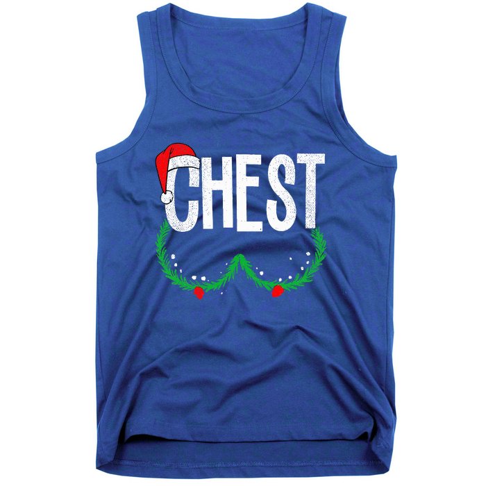 Chest Nuts Matching Chestnuts Funny Christmas Couples Tank Top