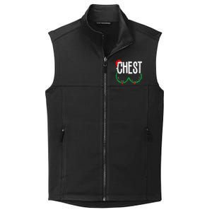 Chest Nuts Matching Chestnuts Funny Christmas Couples Collective Smooth Fleece Vest