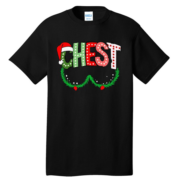 Chest Nuts Matching Chestnuts Funny Christmas Couples Chest Tall T-Shirt